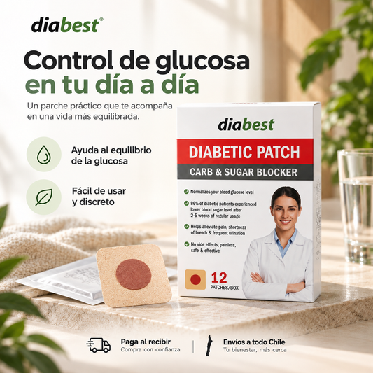 Parches Diabest — Apoyo Natural para el Control de Glucosa